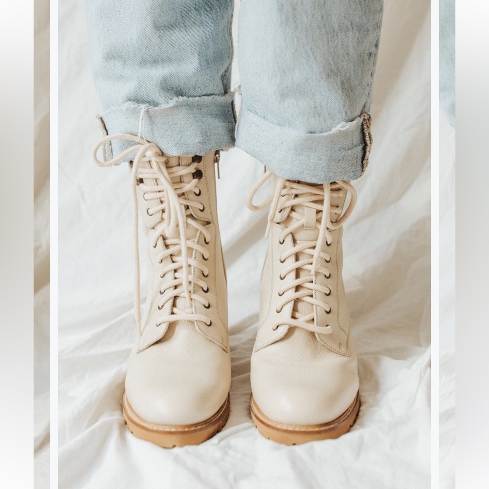 Seychelles Irresistible Combat Leather Boots